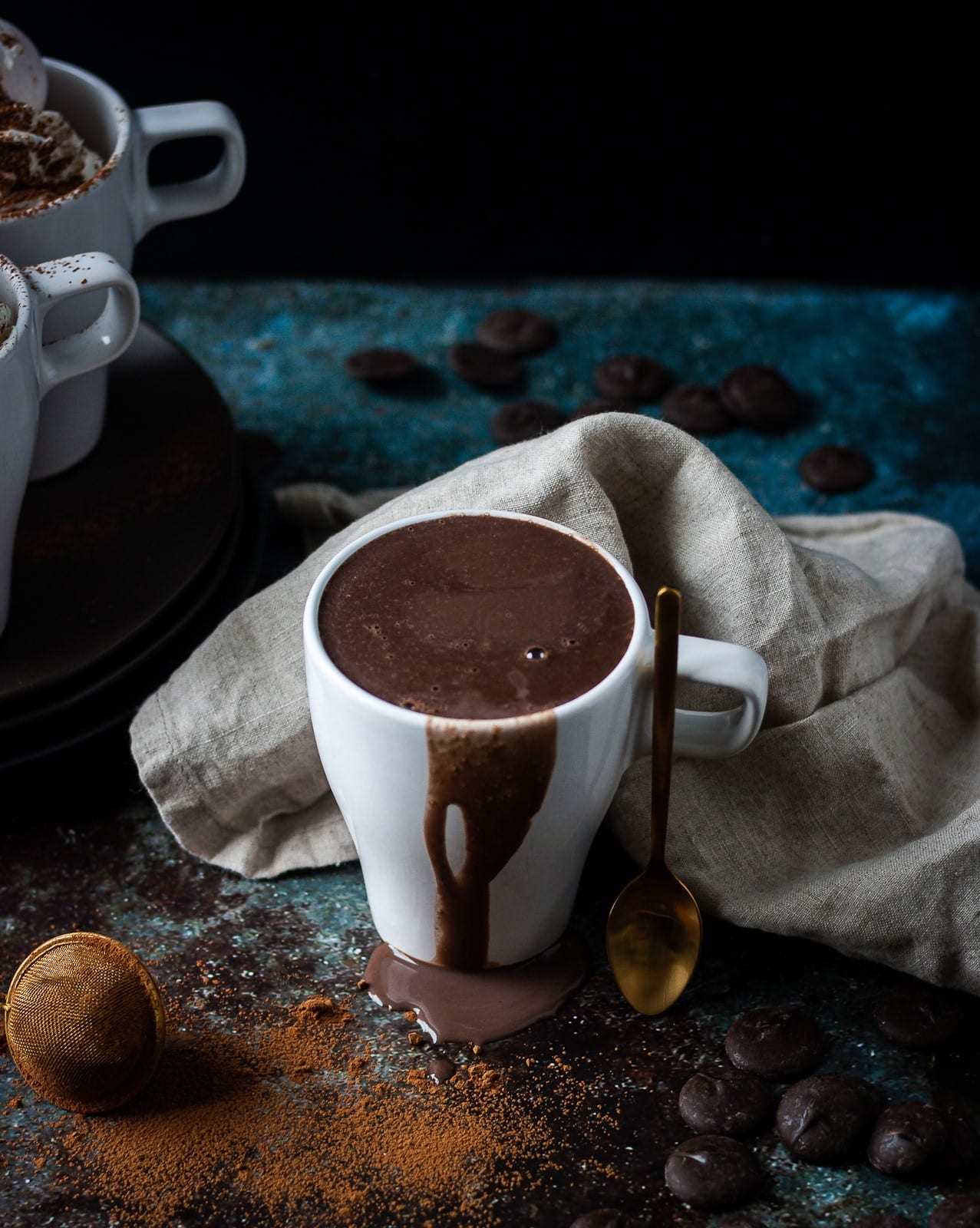 Tahini hot chocolate recipe