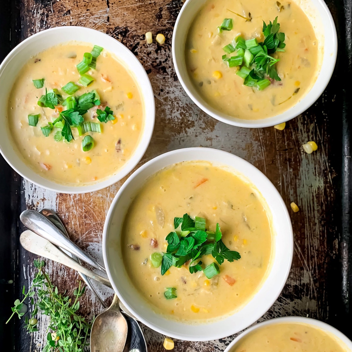 Summer Corn Chowder Panera Copycat Recipe